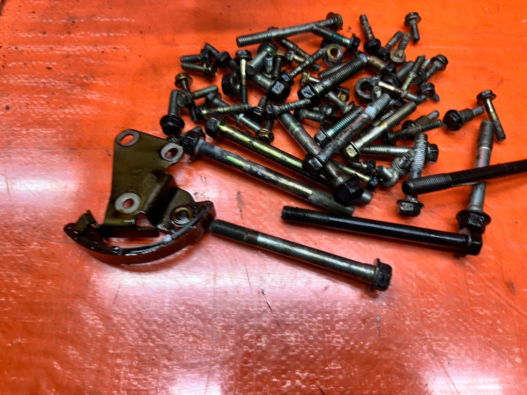 04-08 ACURA TSX 4D 2.4L K24A2 ENGINE BLOCK OIL PAN BOLTS HARDWARE SET OEM #3427