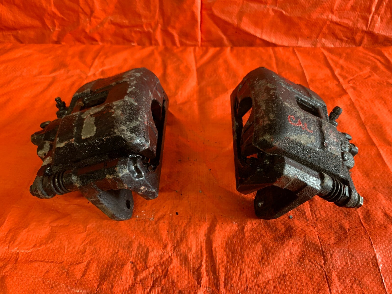 02 06 ACURA RSX TYPE S   FRONT BRAKE CALIPER SET CALIPERS LEFT AND RIGHT   OEM _5