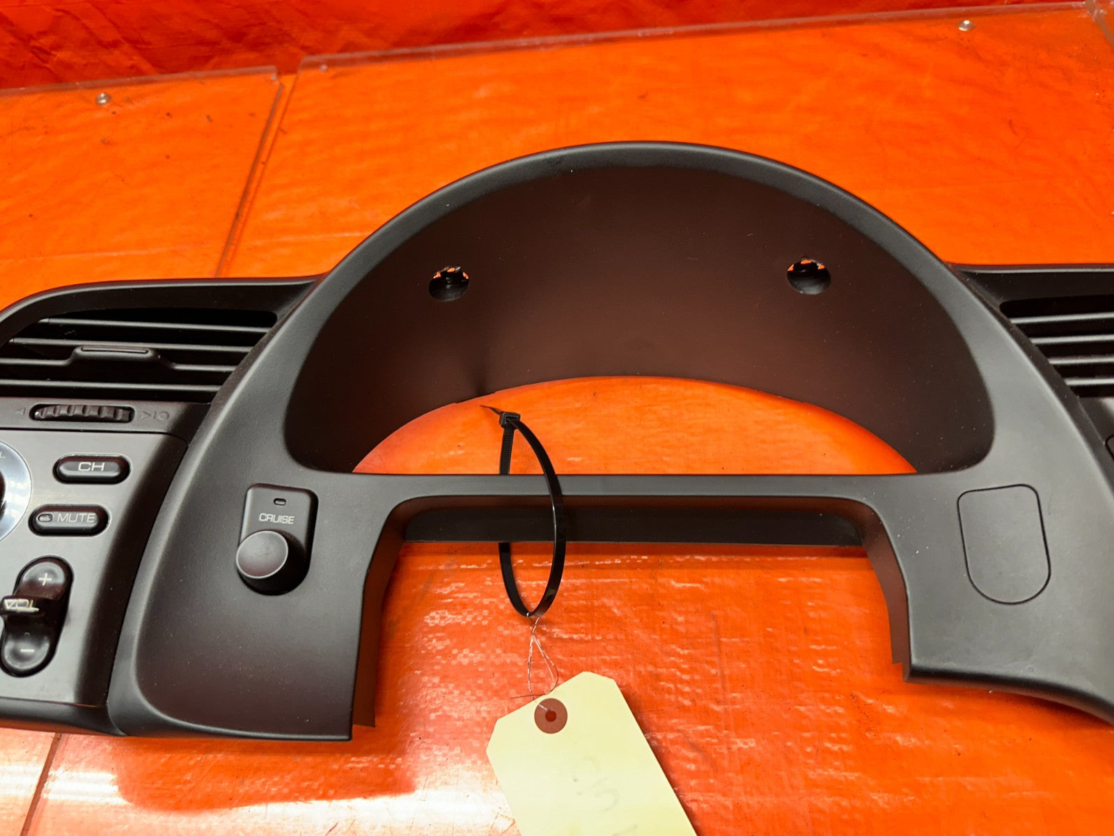 00-03 HONDA S2000 AP1 2.0L INSTRUMENT GAUGE CLUSTER DASH TRIM SURROUND BEZEL #339