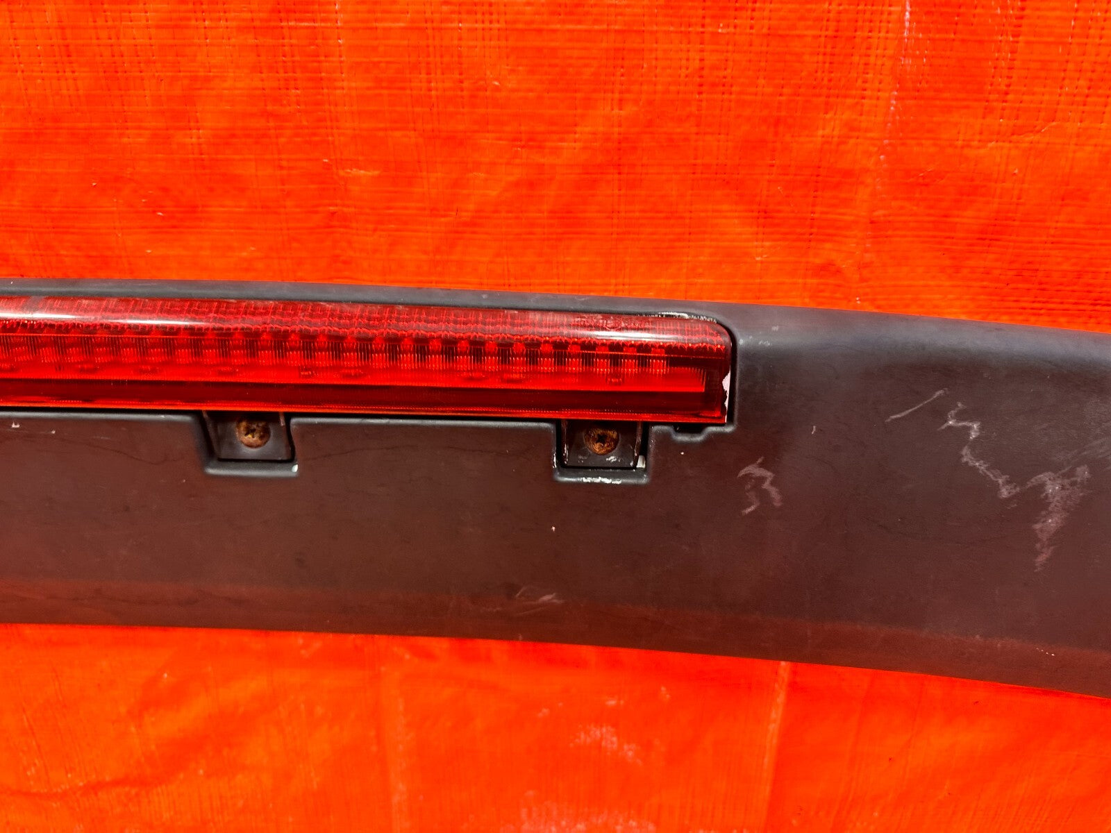 94 97 ACURA INTEGRA 2D   GS R MODEL   REAR WING SPOILER DECK LID TRIM   OEM #2749