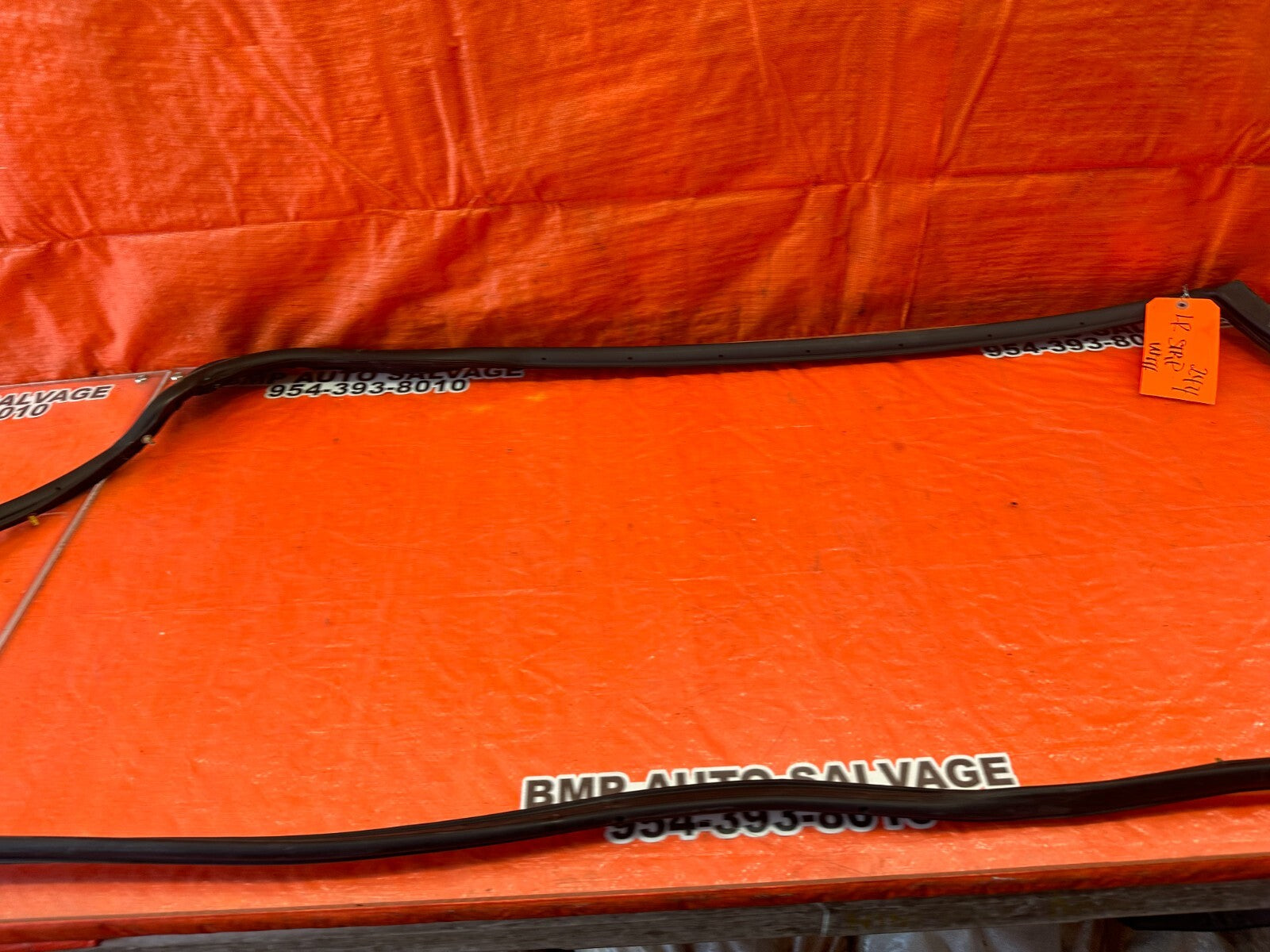 07 09 LEXUS ES350   DRIVER LEFT REAR WEATHER STRIP TRIM SEAL GASKET OEM 2448