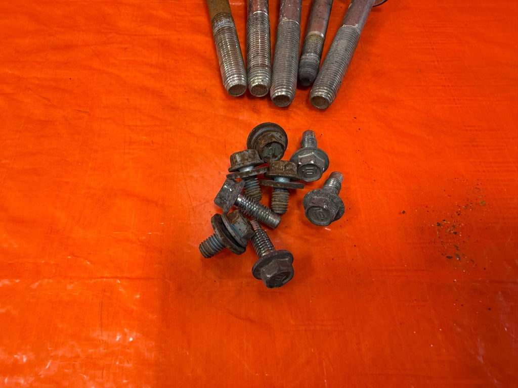 09 14 ACURA TSX   REAR SUBFRAME CROSSMEMBER CARRIER BOLTS   OEM FACTORY #3211