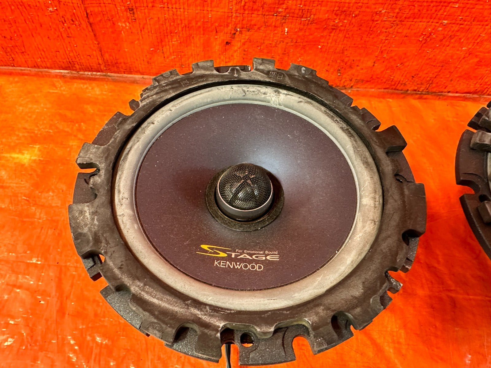 02 05 HONDA CIVIC SI EP3 HATCHBACK   KENWOOD STAGE ICFC X16   SPEAKERS   #3062