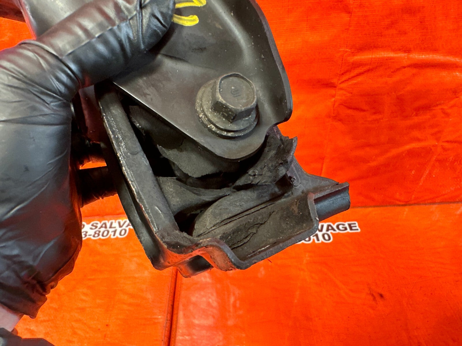 92 01 HONDA PRELUDE AT FRONT ENGINE STIFFENER TRANSMISSION BRACKET   OEM OE #2529