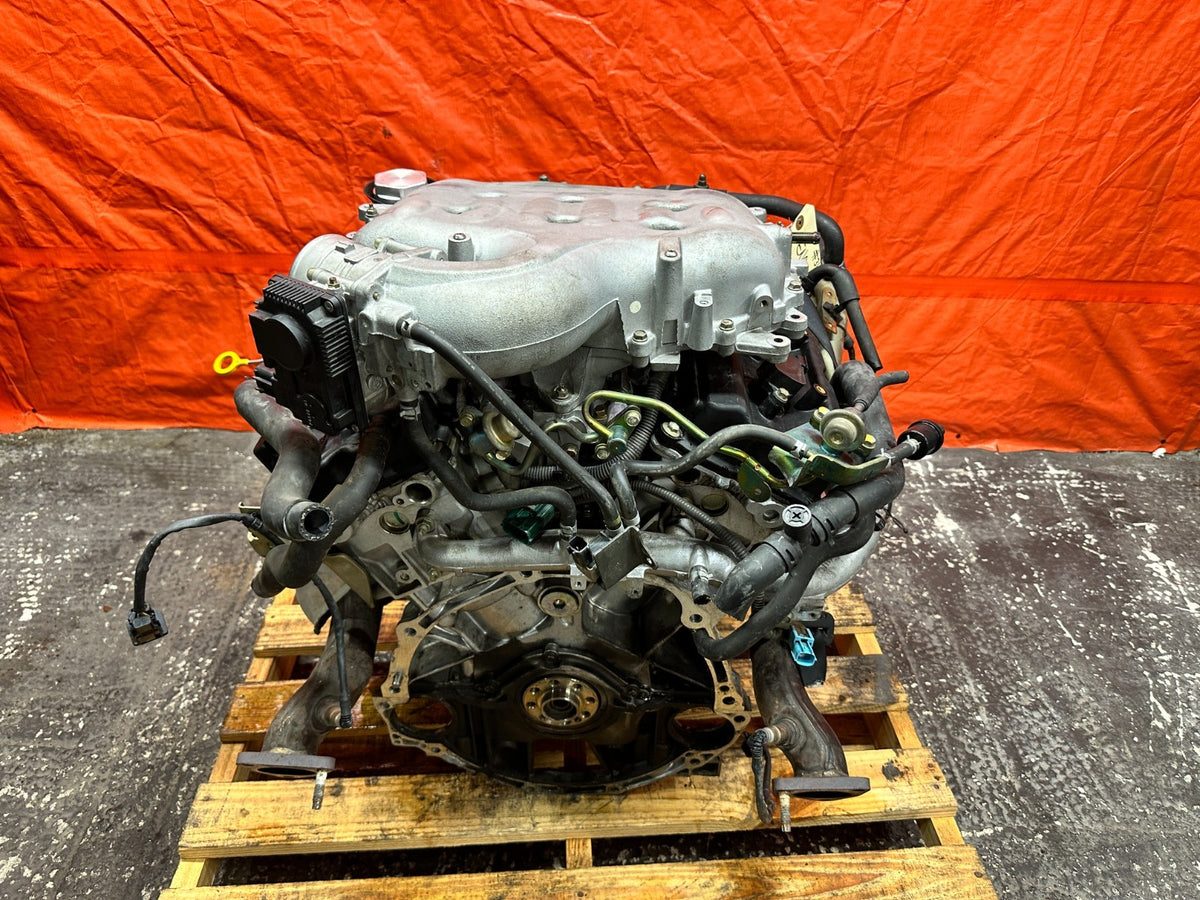 03-06 NISSAN 350Z 3.5L VQ35DE ENGINE MOTOR LONG BLOCK ASSEMBLY RWD OEM #34612