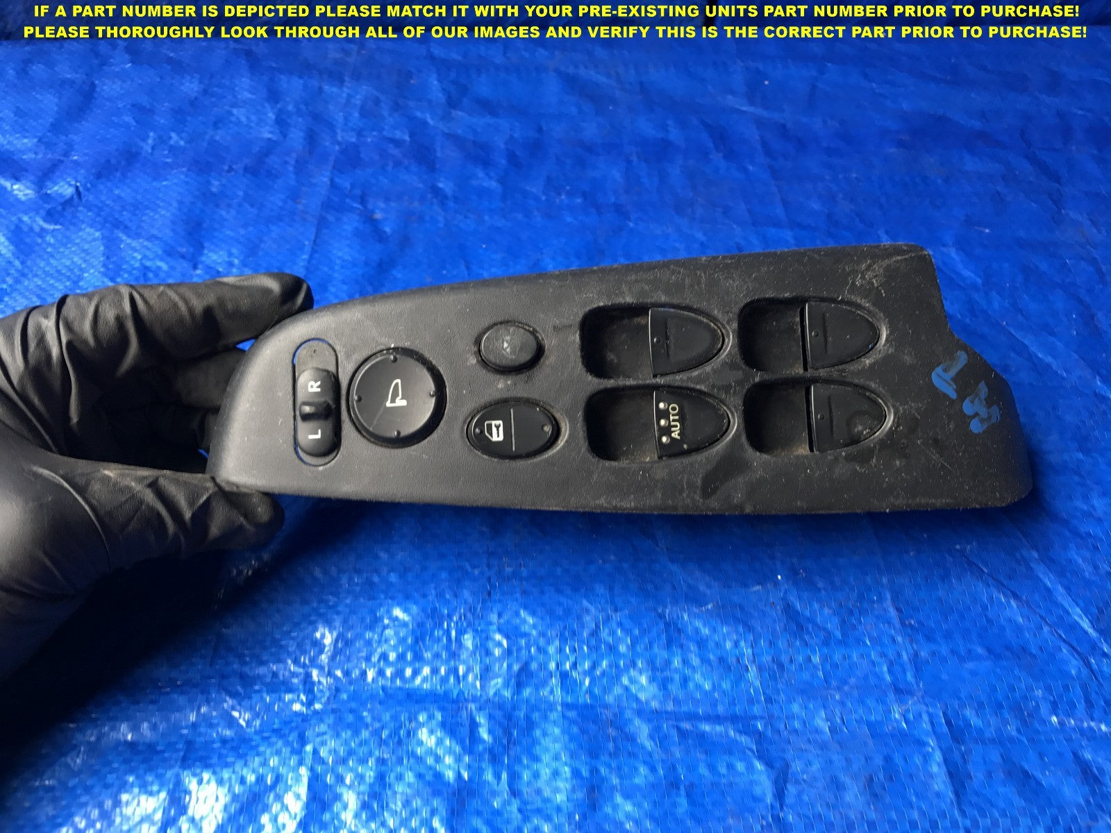 OEM 2006 2007 2008 09 10 11 HONDA CIVIC SEDAN DRIVER LEFT MASTER WINDOW SWITCH0