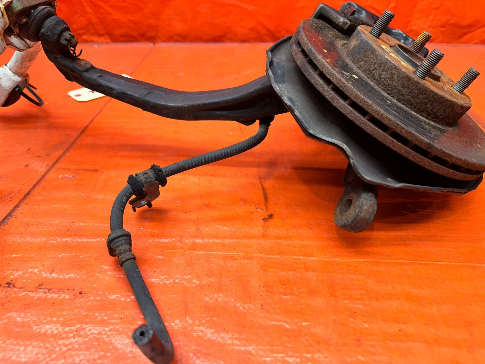 92 95 HONDA CIVIC EX   FRONT KNUCKLE SPINDLE BRAKE CONVERSION CALIPERS OEM #33312