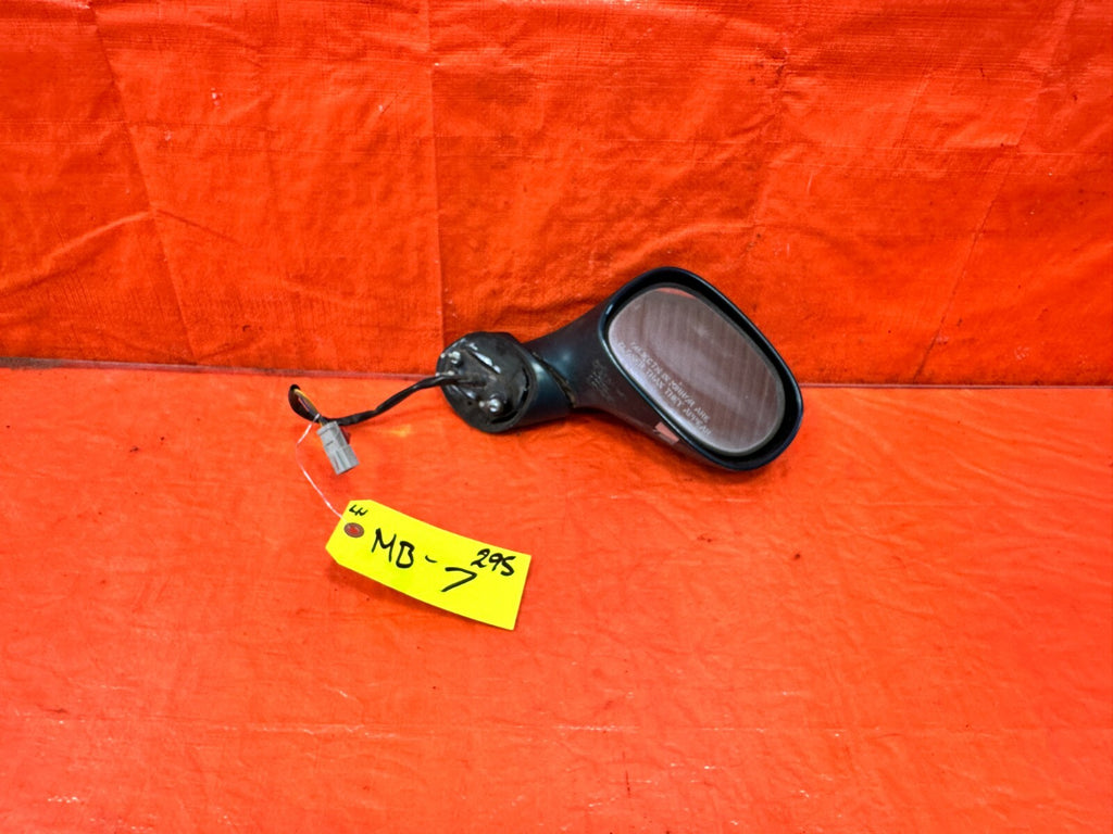93 97 HONDA DEL SOL PASSENGER RIGHT SIDE VIEW MIRROR POWER   GREEN   OEM #2950