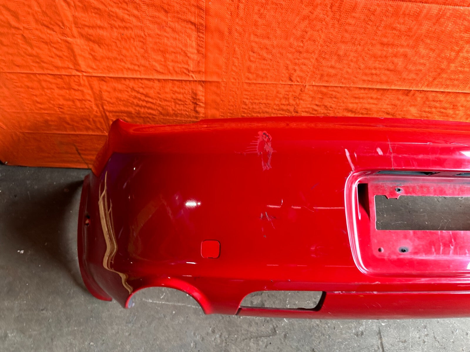 02 10 LEXUS SC430   REAR BUMPER COVER   RED COLOR   OEM FACTORY #26111