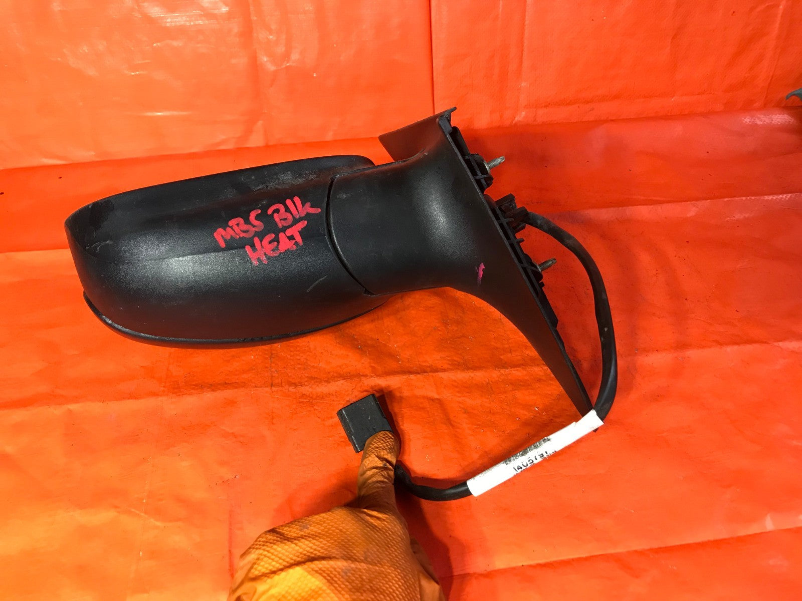 OEM 1999 99 FORD EXPEDITION DRIVER LEFT SIDE VIEW MIRROR   POWER   HEATED  BLACK9