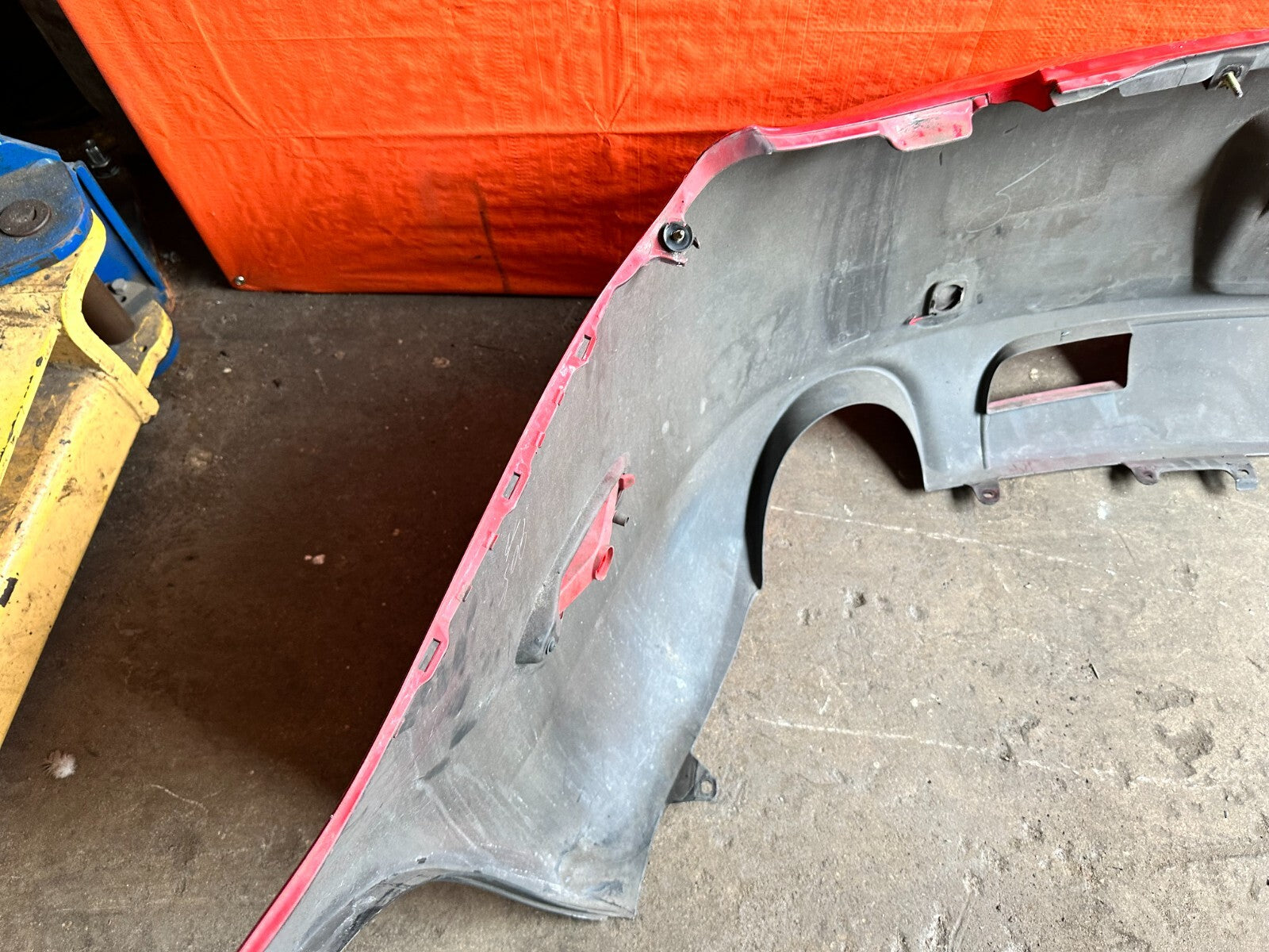 02 10 LEXUS SC430   REAR BUMPER COVER   RED COLOR   OEM FACTORY #26116