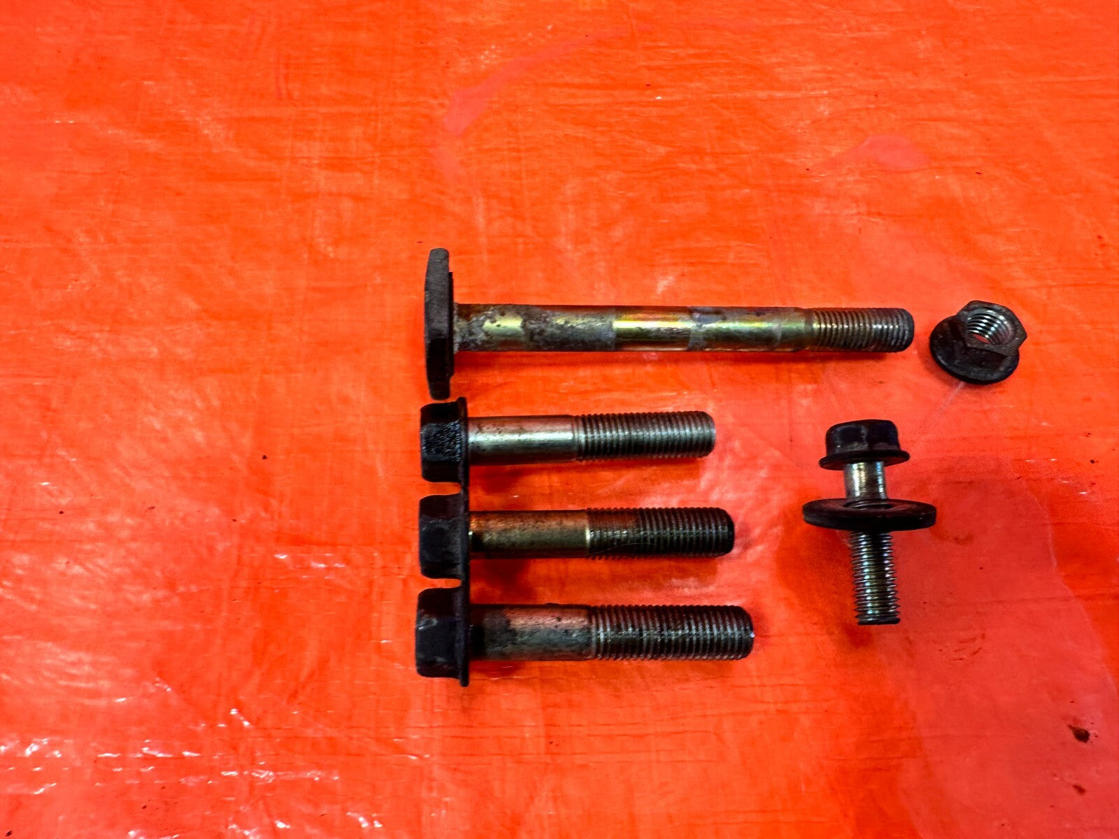 93 97 HONDA DEL SOL D16Z6 SOHC VTEC ALTERNATOR & BRACKET BOLTS HARDWARE OEM #2722