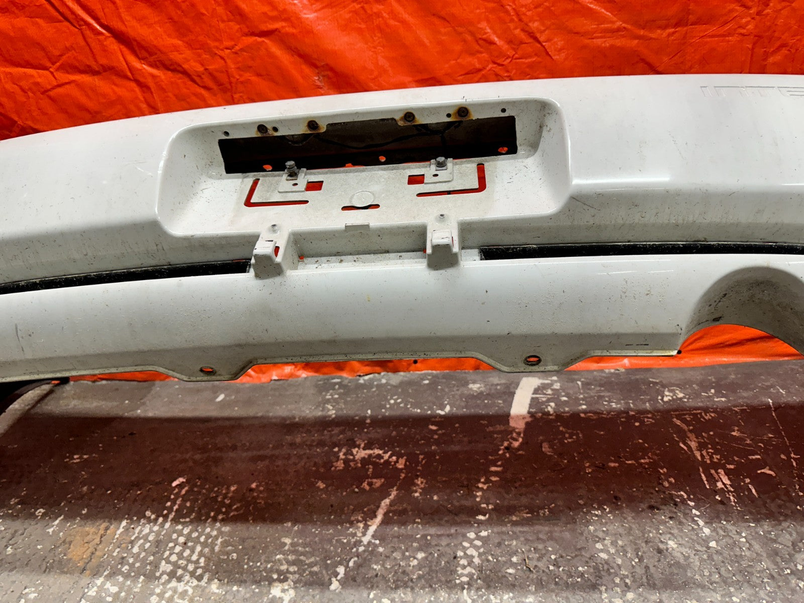 98 01 ACURA INTEGRA 2D REAR BUMPER COVER FASCIA OEM #33111