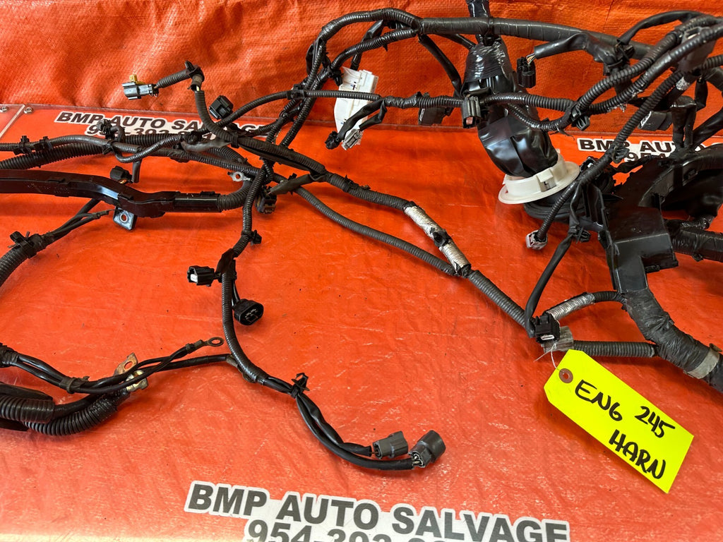 2010 INFINITI G37   VQ37VHR   6 SPEED MANUAL ENGINE HARNESS WIRING LOOM OEM 2459