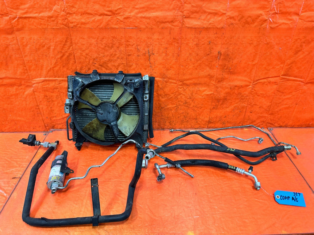 92 95 HONDA CIVIC   AIR CONDITIONING AC LINE SET   LINES HOSES PIPES   OEM 3270