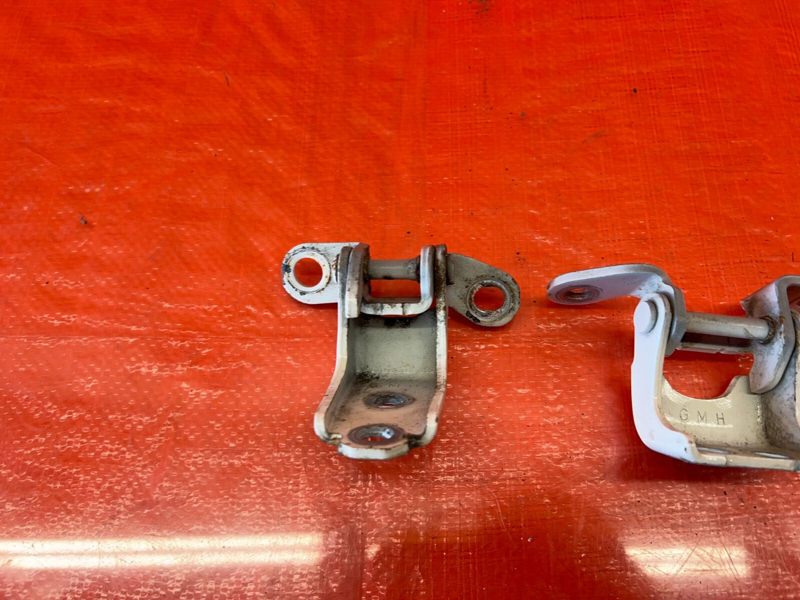 09 14 ACURA TSX   DRIVER LEFT REAR   DOOR HINGE SET UPPER LOWER OEM FACTORY #1587