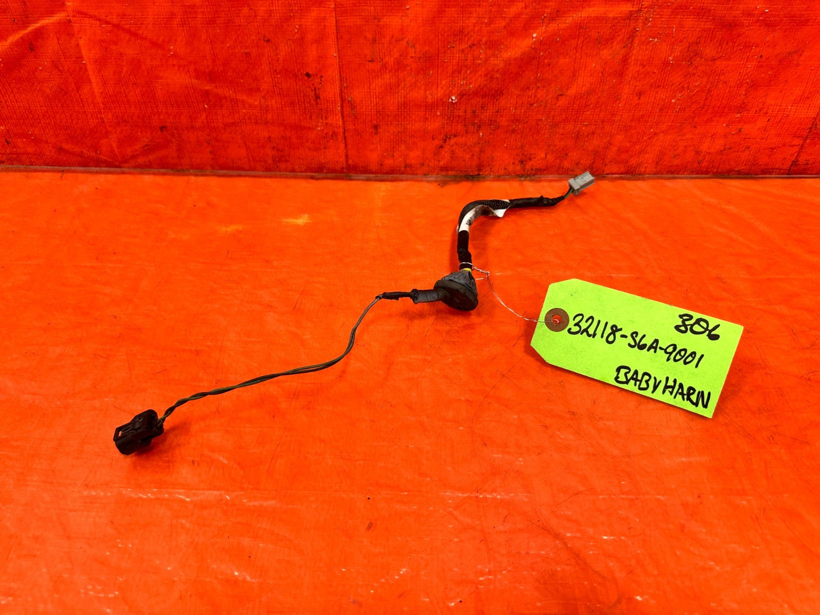 02 05 HONDA CIVIC SI EP3 HATCHBACK HEADLIGHT TURN SIGNAL WIRE HARNESS OEM #3070