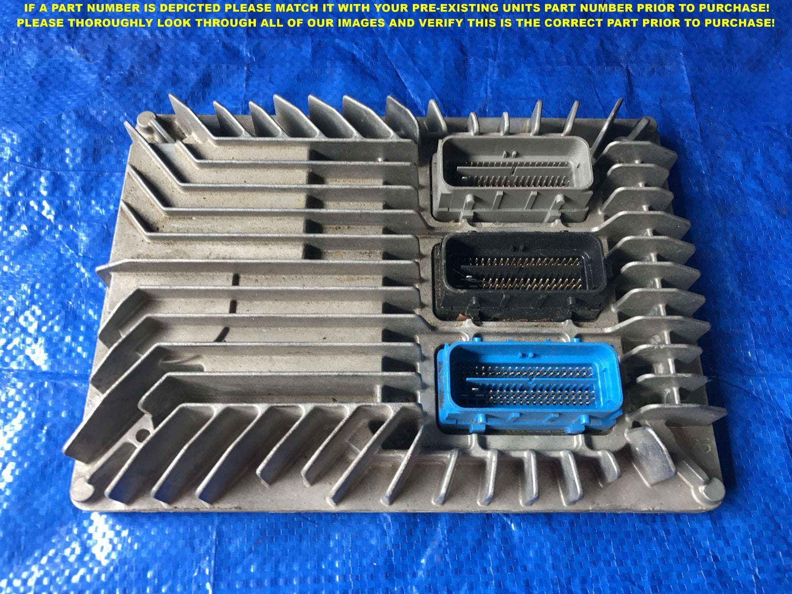 OEM 2012 12 CHEVROLET IMPALA ENGINE COMPUTER ECU ECM EBX PART # 126489062
