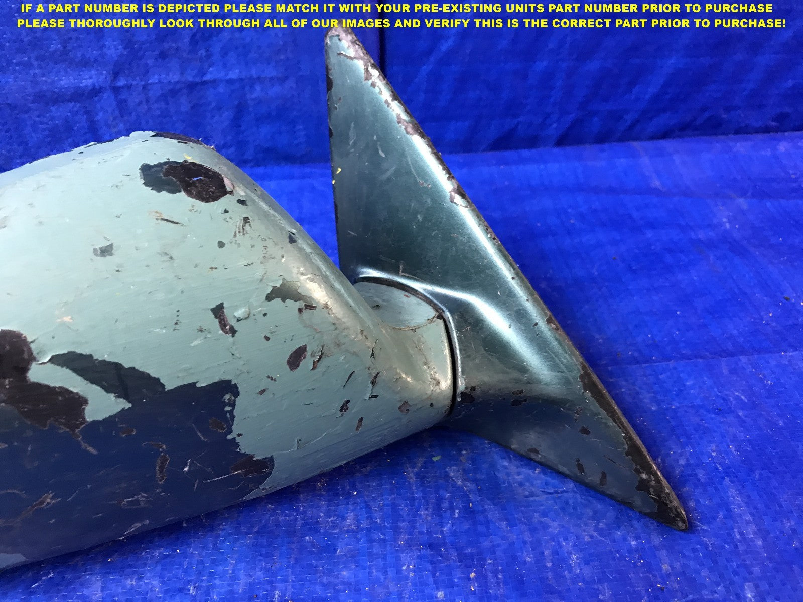 OEM 1990 1991 1992 1993 HONDA ACCORD PASSENGER RIGHT SIDE VIEW MIRROR    1