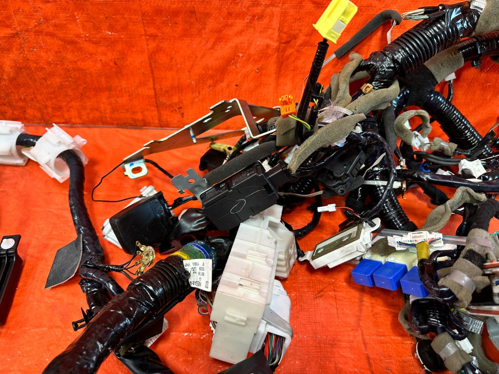 2017 INFINITI Q50 RED SPORT 400 INTERIOR DASHBOARD DASH WIRING WIRE HARNESS #3169