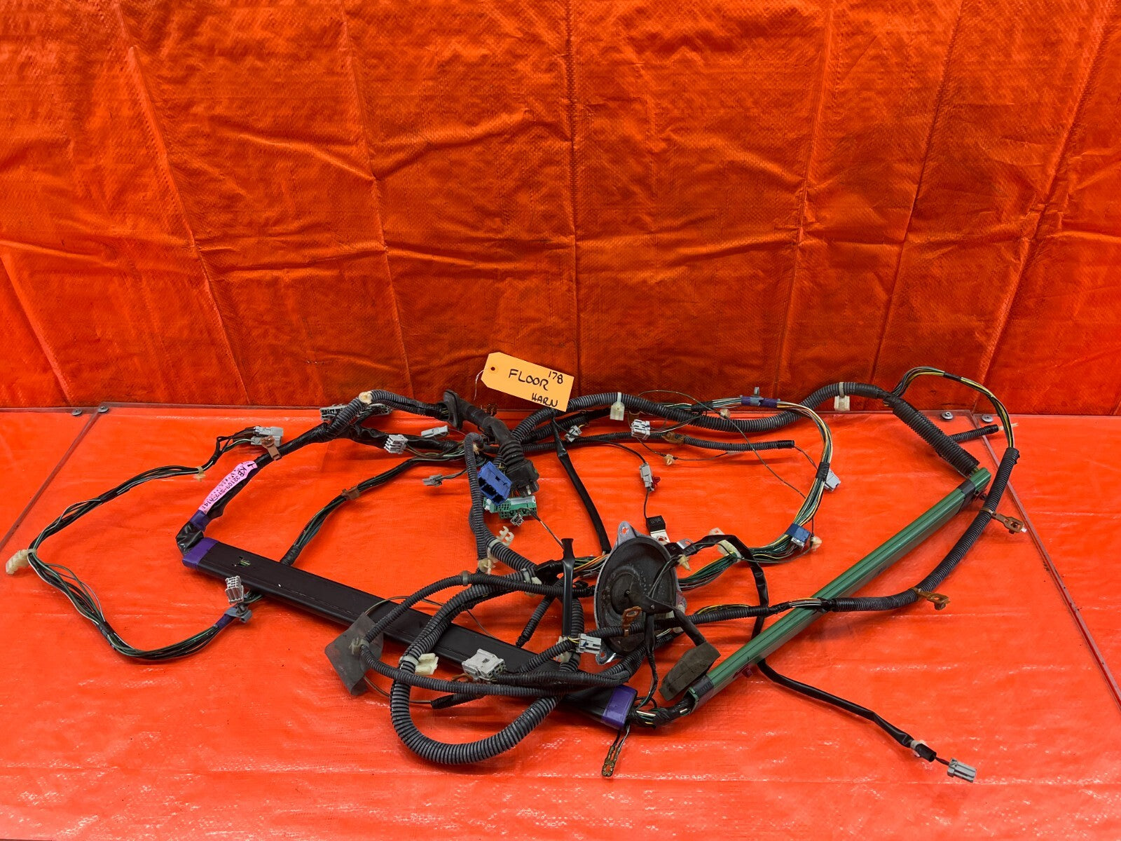 98 01 ACURA INTEGRA   2D ONLY   REAR INTERIOR FLOOR WIRING WIRE HARNESS OEM #1783