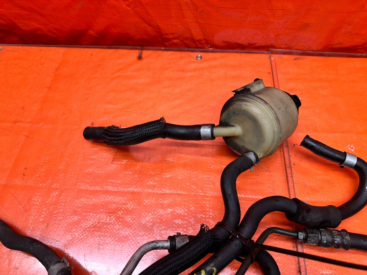 14-15 INFINITI Q50 3.7L AWD HIGH PRESSURE POWER STEERING RACK LINES W/ COOLER #310