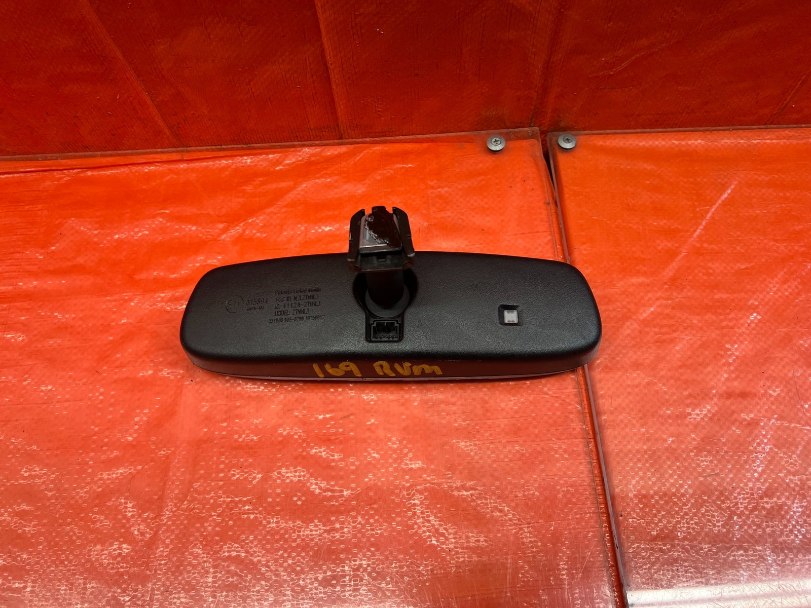 08 15 INFINITI G37 & Q60   2D COUPE   REAR VIEW MIRROR W/ COMPASS   OEM #16911
