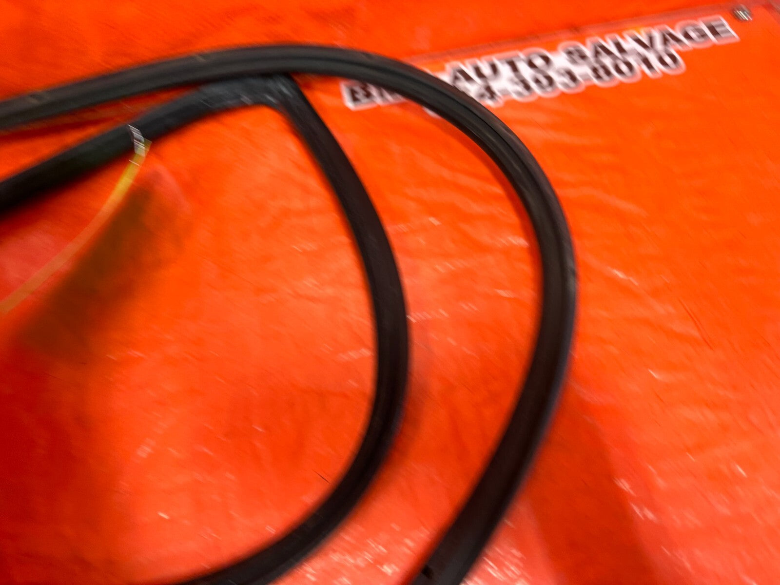 94 01 ACURA INTEGRA 2D PASSENGER RIGHT WEATHER STRIP TRIM SEAL GASKET OEM #24612