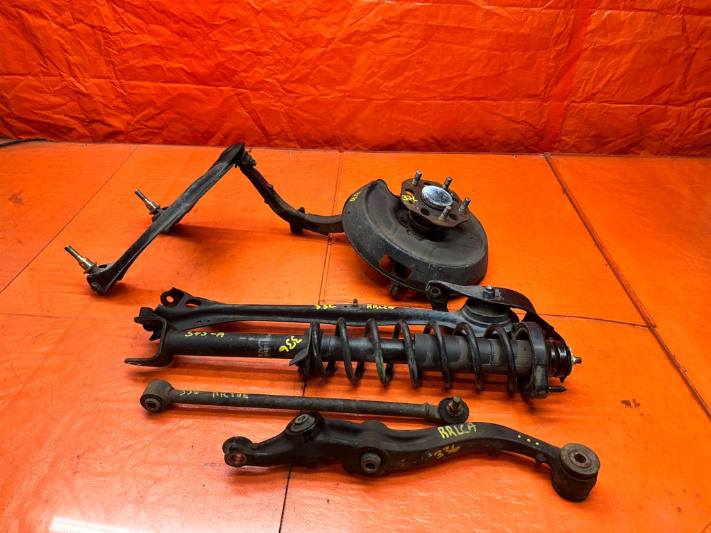 97 01 HONDA PRELUDE 2.2L LEFT DRIVER REAR KNUCKLE SPINDLE CONTROL ARMS OEM #3364