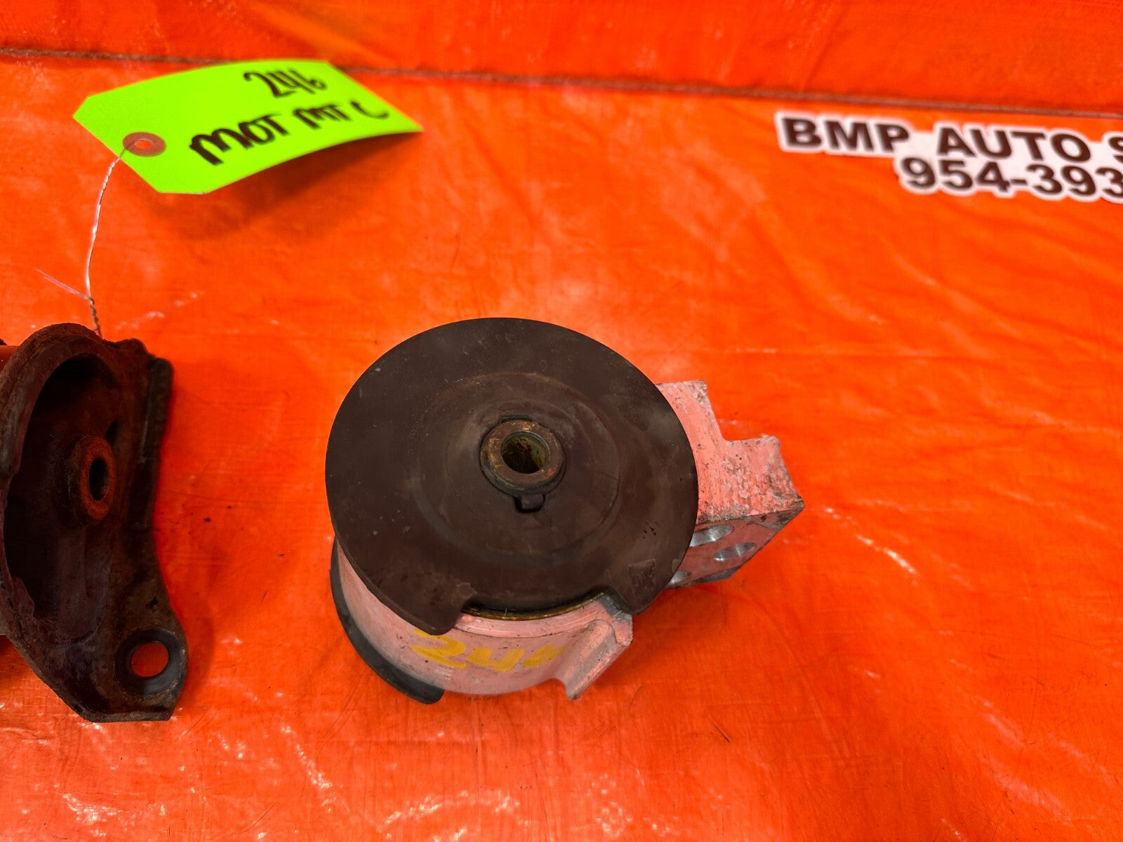 94 01 ACURA INTEGRA AUTOMATIC LEFT RIGHT MOTOR MOUNT TRANSMISSION MOUNT OEM 2464