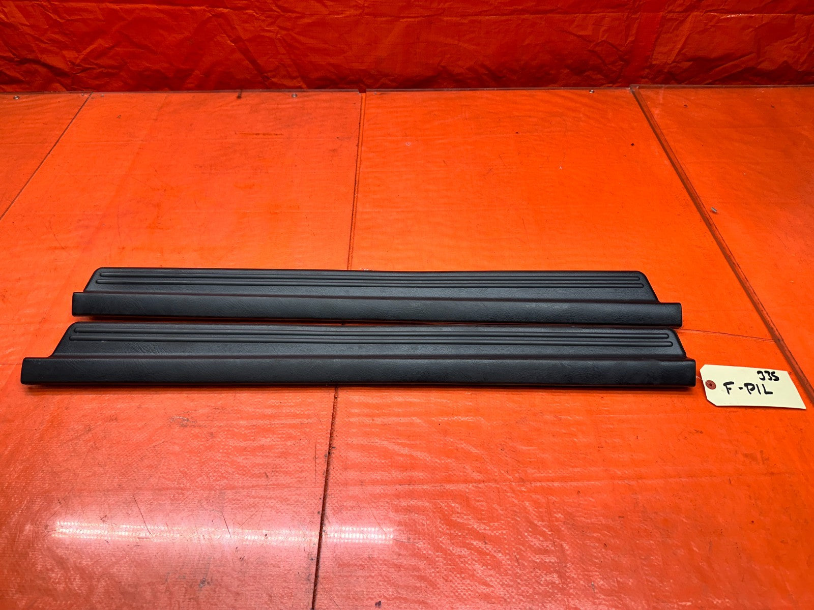 97 01 HONDA PRELUDE 2.2L FLOOR PILLAR TRIM MOLDING PLASTICS LEFT RIGHT OEM #3350
