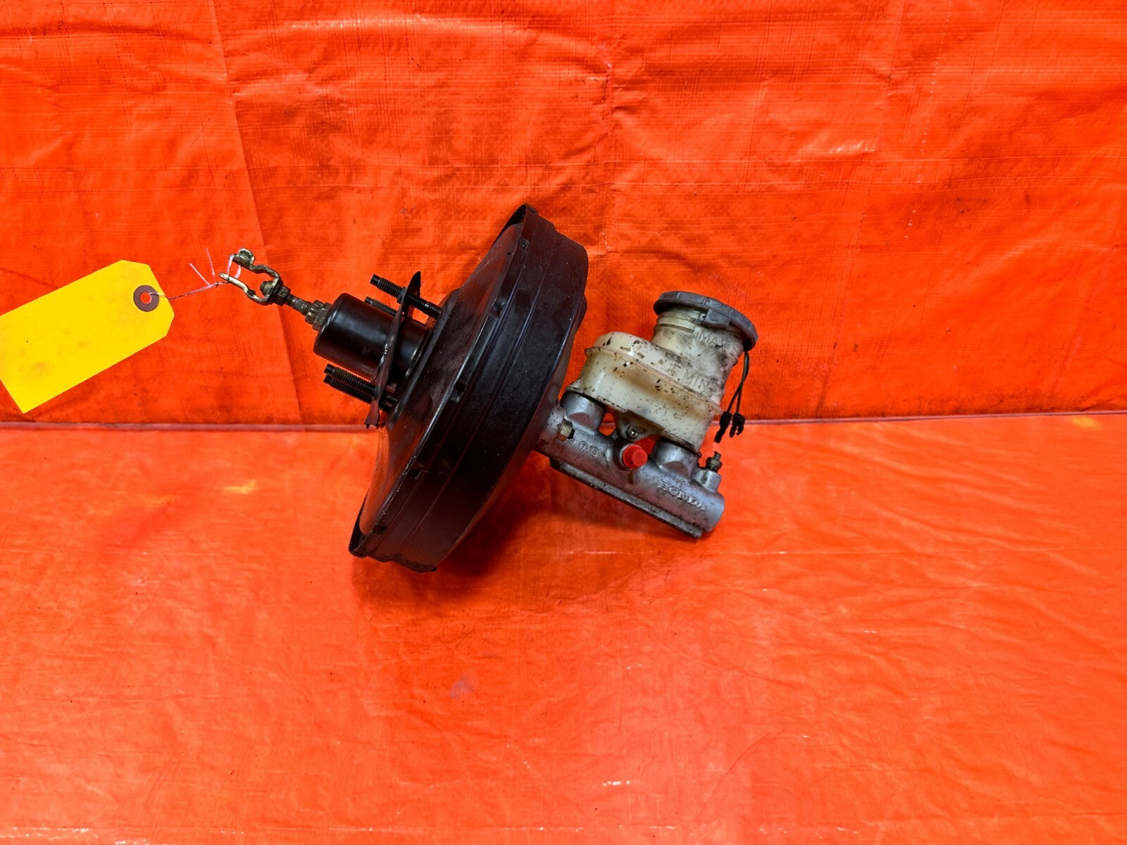 96 00 HONDA CIVIC DX CX LX   BRAKE BOOSTER & MASTER CYLINDER PACKAGE   OEM #875