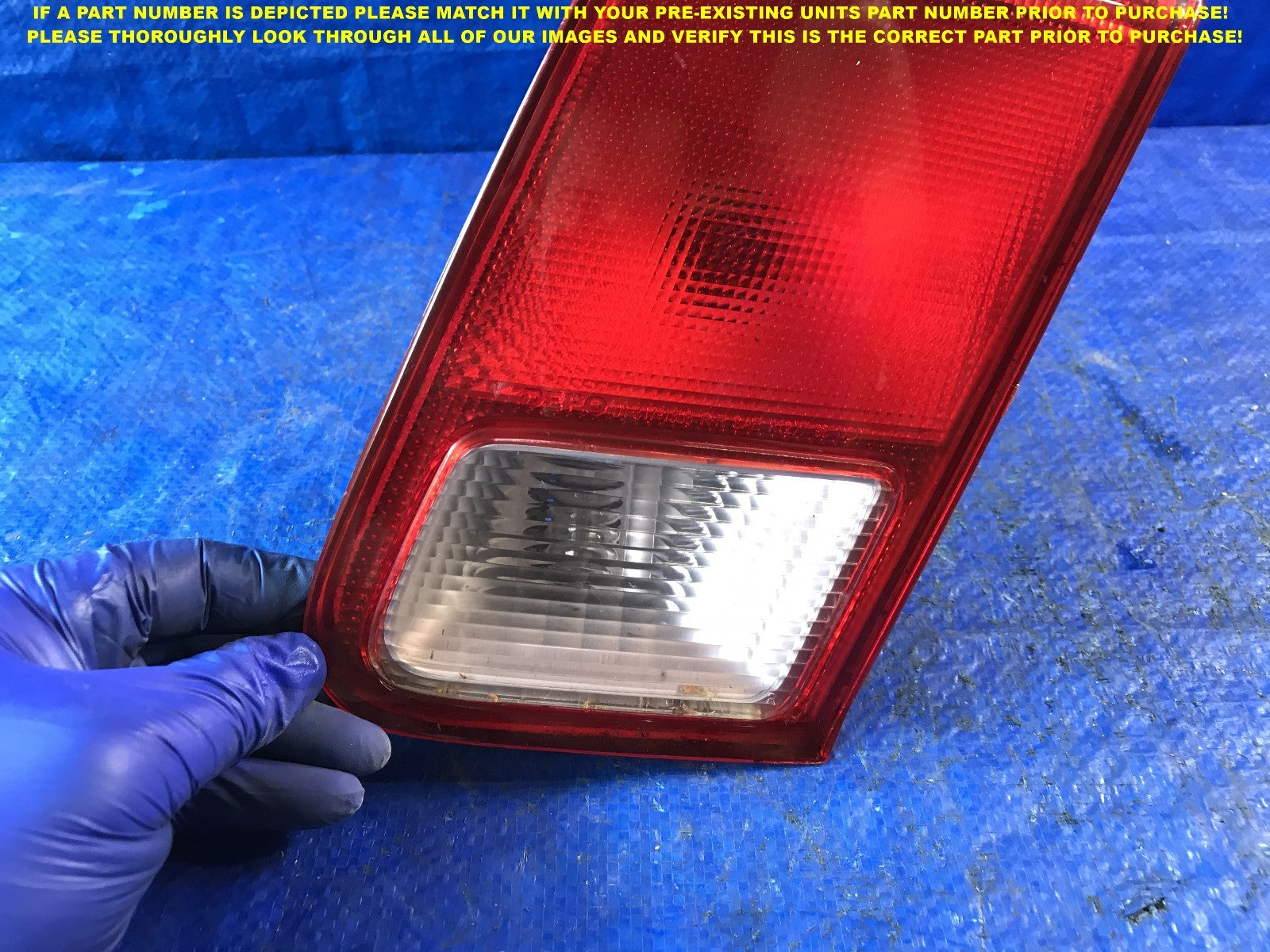 OEM 2001 2002 2003 HONDA CIVIC SEDAN PASSENGER RIGHT TAIL LIGHT2