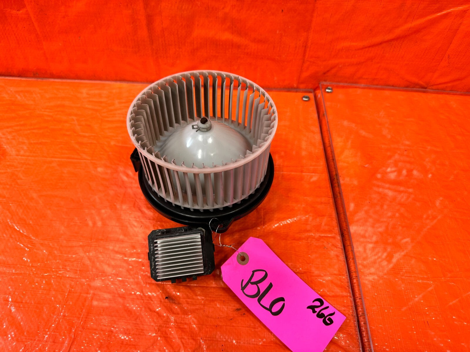 15 20 SUBARU WRX & STI HVAC AIR CONDITIONING AC BLOWER MOTOR & RESISTOR OEM #2660