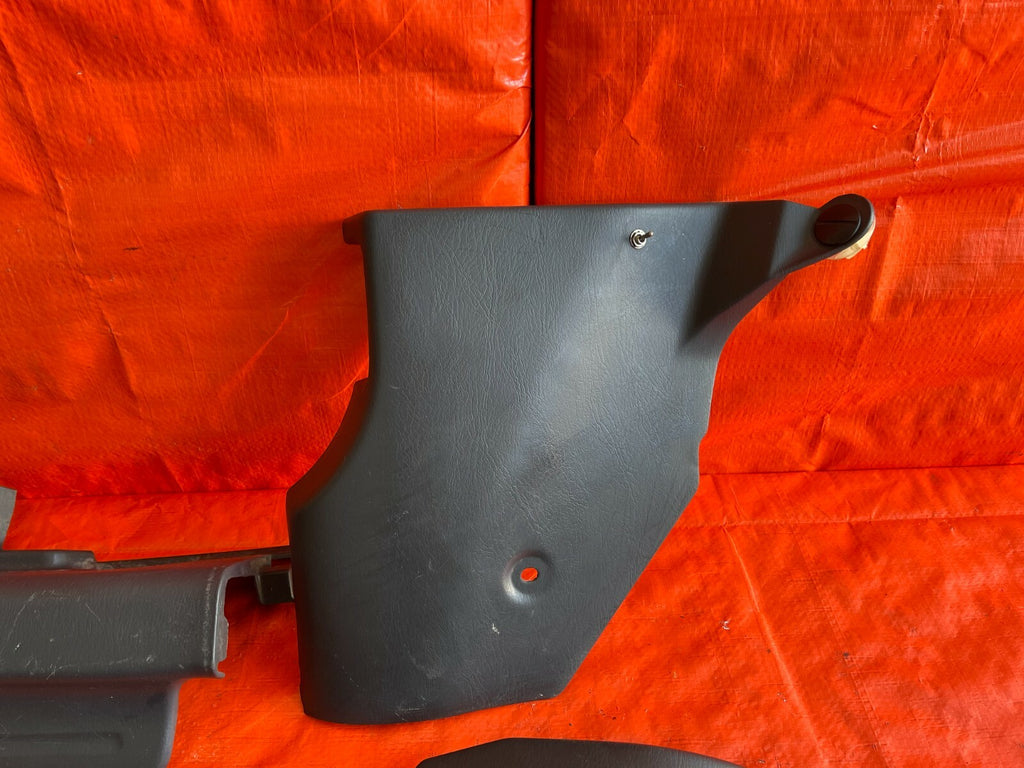 96 00 HONDA CIVIC   2D COUPE   FLOOR PILLAR KICK PANEL SET   LEFT RIGHT GRAY2