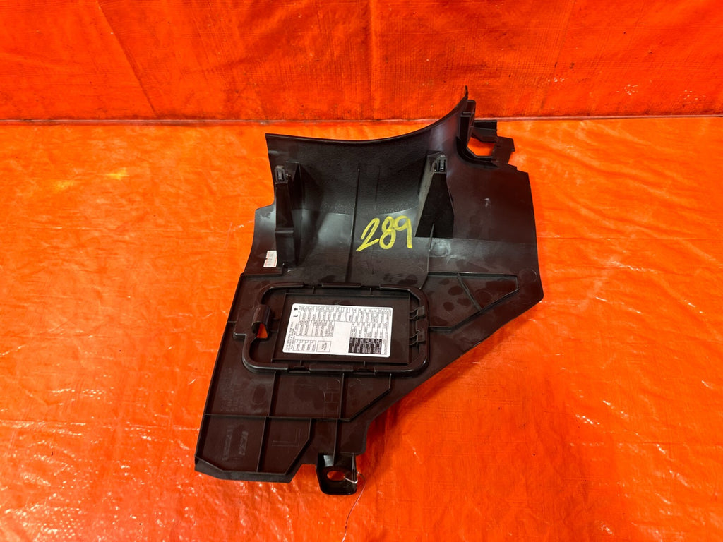 14 20 INFINITI Q50 & 17 20 Q60   KICK PANEL   DRIVER LEFT SIDE   BLACK OEM 2897