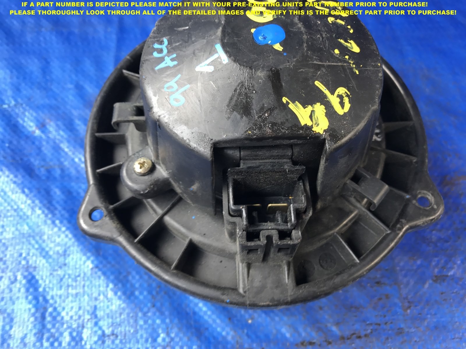 OEM   1998 1999 2000 2001 2002 HONDA ACCORD AC BLOWER MOTOR FAN             2