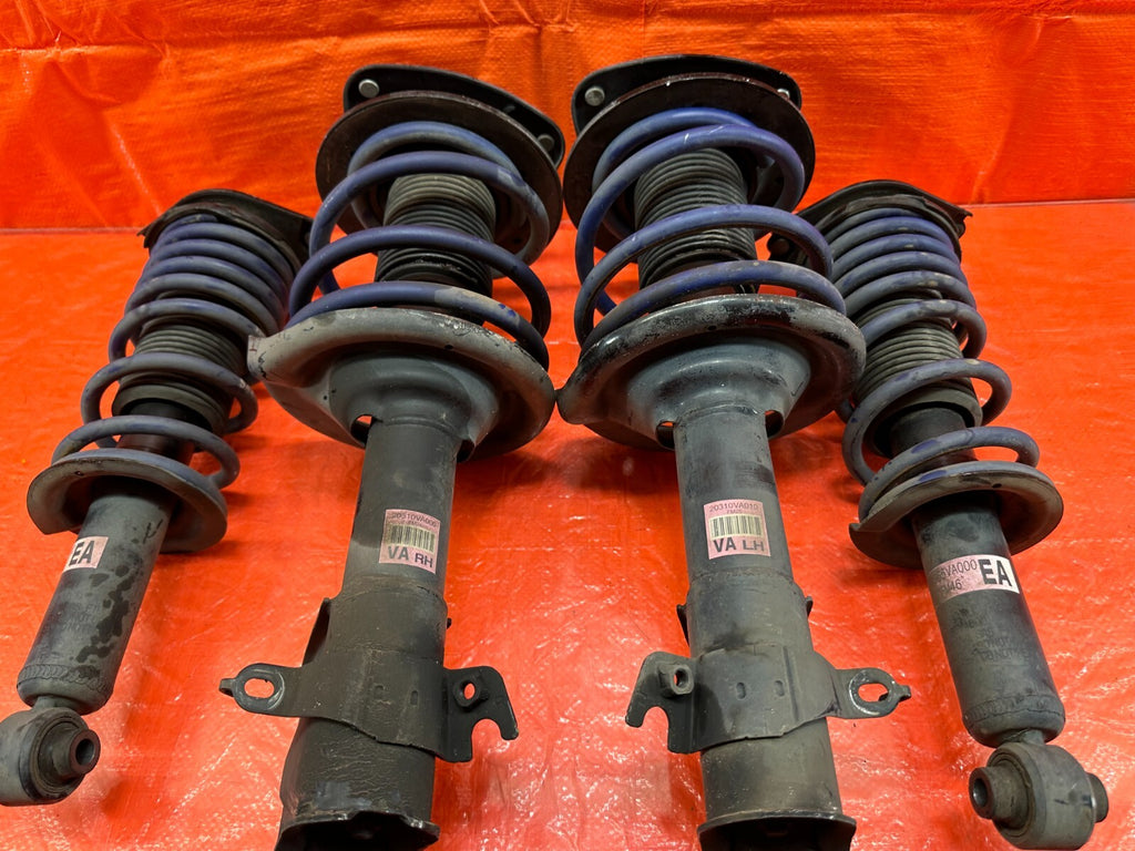 15 17 SUBARU WRX STI   FACTORY SHOCKS W/ H&R LOWERING SPRINGS   OEM H & R HR #189