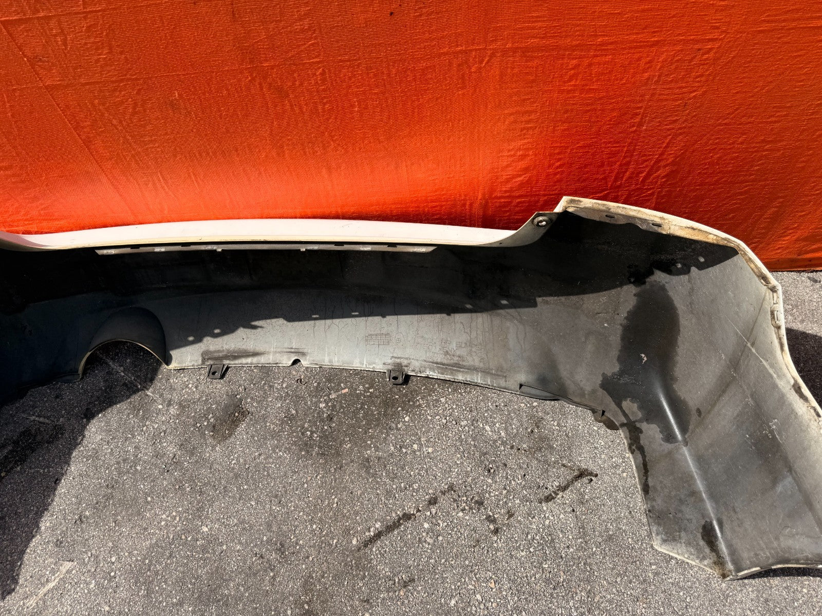 07 11 HONDA CIVIC SI SEDAN   REAR BUMPER COVER   OEM FACTORY OE #30015