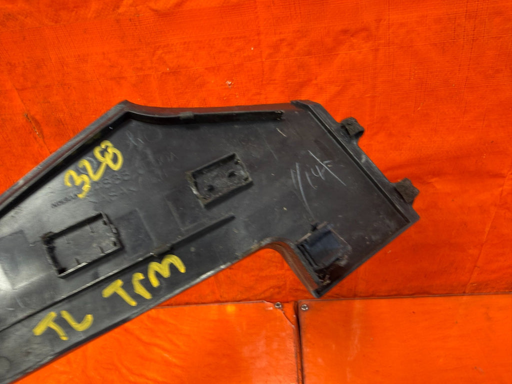 08 15 INFINITI G37 COUPE   INSIDE TRUNK TAIL LIGHT TRIM PLASTIC LEFT OEM #3287