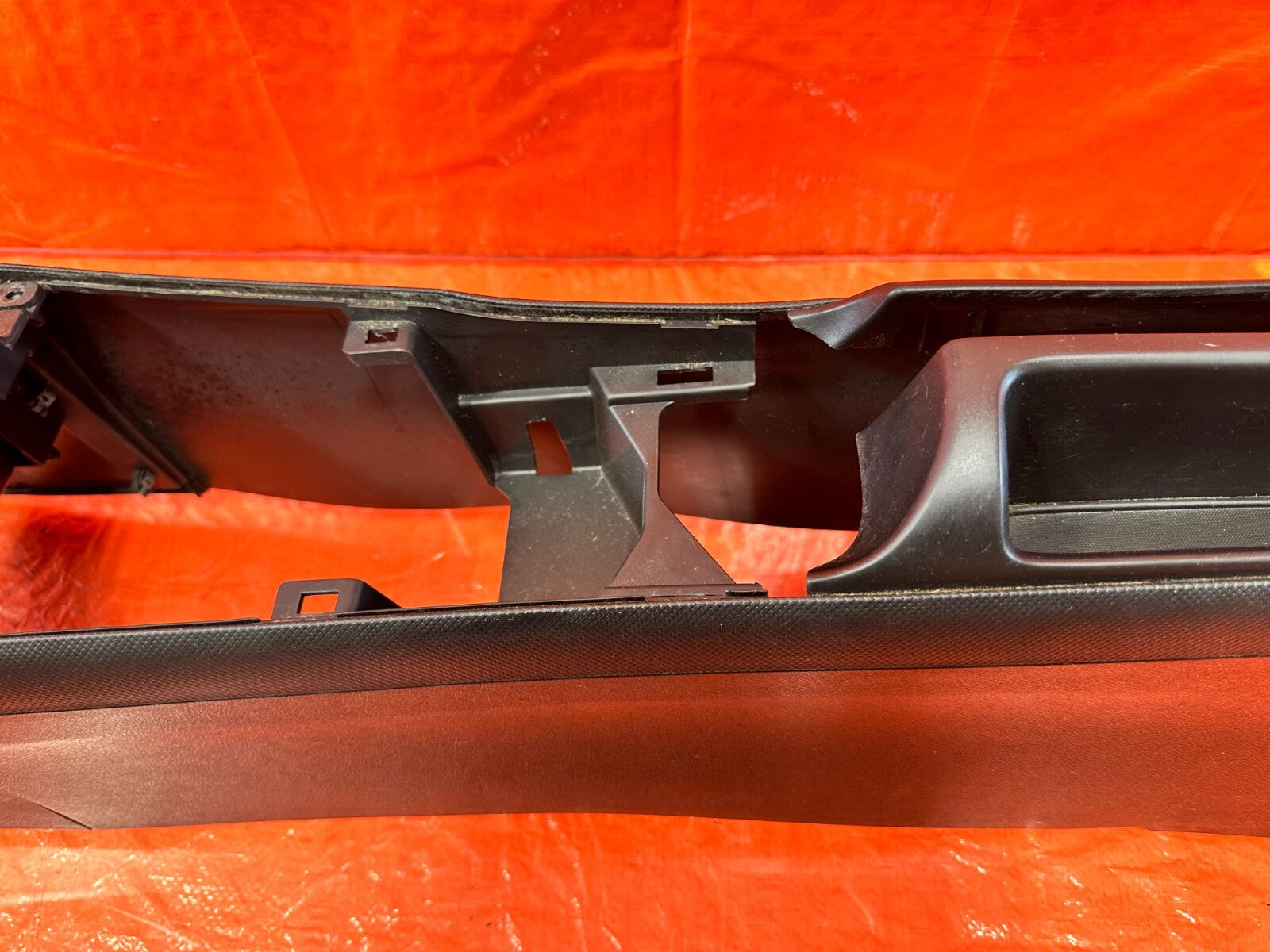 02 06 ACURA RSX   ARM REST CENTER CONSOLE ASSEMBLY   BLACK   OEM #2716