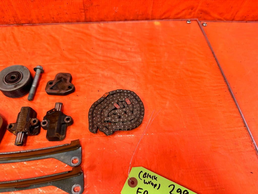13 16 HYUNDAI GENESIS COUPE 3.8L TIMING CHAIN KIT GUIDES TENSIONER OEM #2992