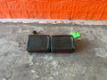 07 18 JEEP WRANGLER   UNKNOWN BRAND   BLACKED OUT LED TAIL LIGHTS LAMPS   SMOKED0