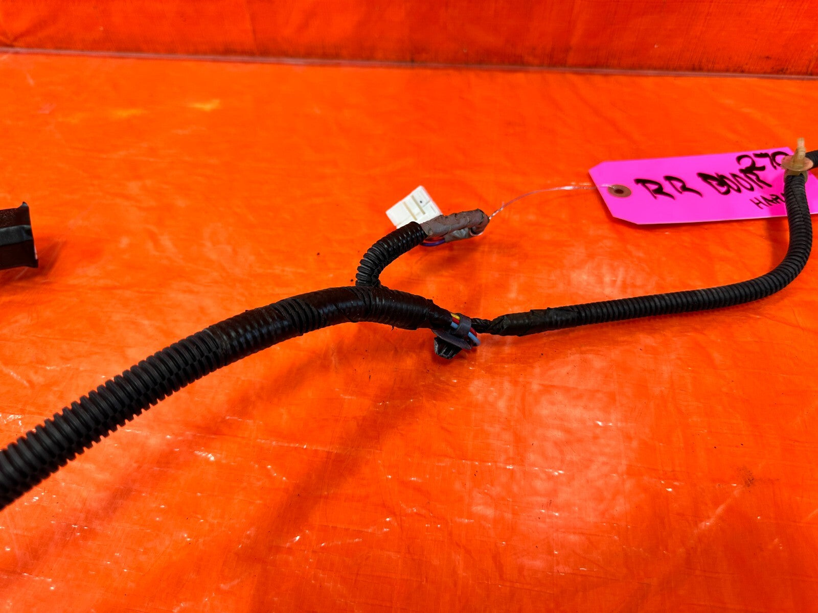 06 11 CIVIC 4D SEDAN DOOR WIRING HARNESS WIRE LOOM PASSENGER RIGHT REAR OEM #2707