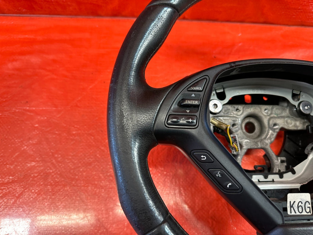 08 15 INFINITI G37 & Q60    2D COUPE  STEERING WHEEL   READ DESC   OEM #18810