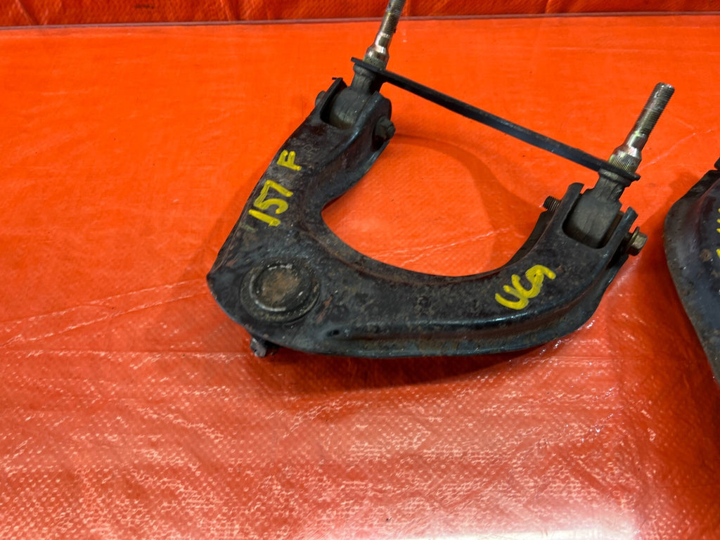 90 91 HONDA CRX   DRIVER LEFT PASSENGER RIGHT FRONT UPPER CONTROL ARMS OEM #1579