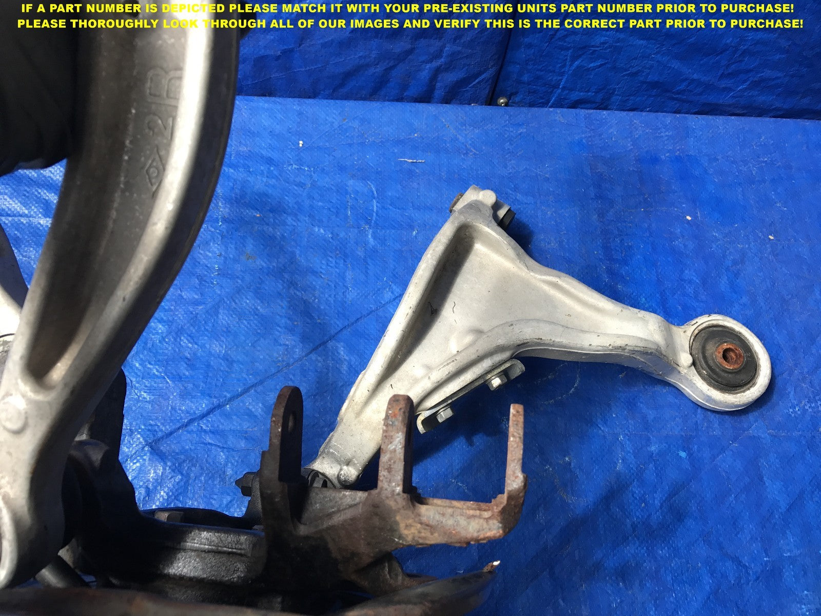 OEM 2008 2015 MITSUBISHI EVOLUTION PASSENGER RIGHT REAR KNUCKLE SPINDLE 100%4