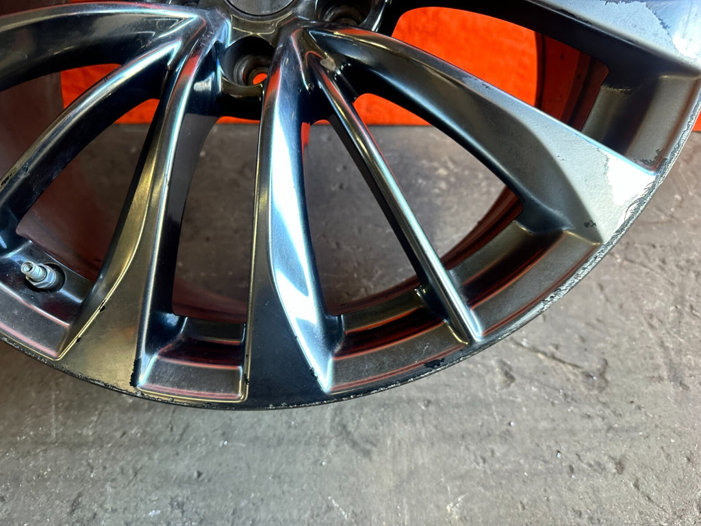 08 15 INFINITI G37 Q60 15 SPOKE ENKEI MODEL   REAR WHEEL RIM   OEM FACTORY 2784