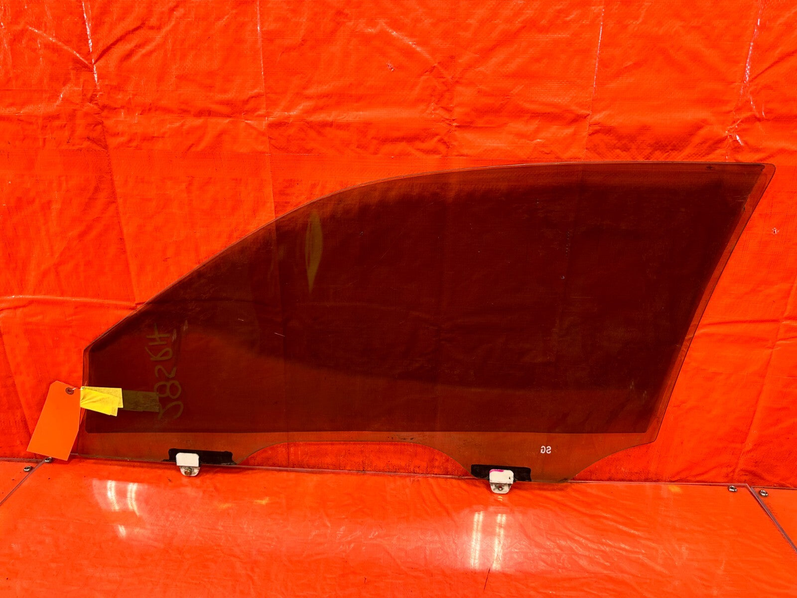 96 00 HONDA CIVIC EX COUPE   PASSENGER RIGHT FRONT DOOR WINDOW GLASS   OEM #2859