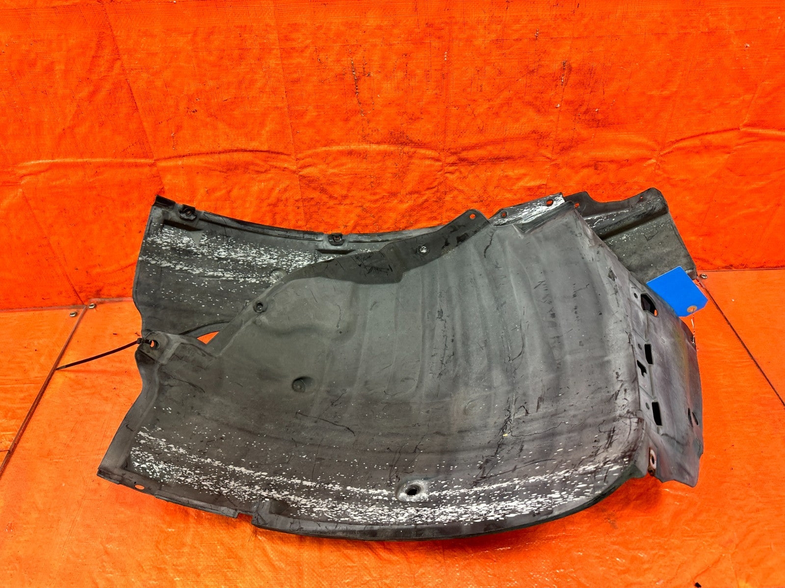 08 15 INFINITI G37 Q60 COUPE CONV LEFT DRIVER FRONT FENDER SPLASH LINER OEM #32913